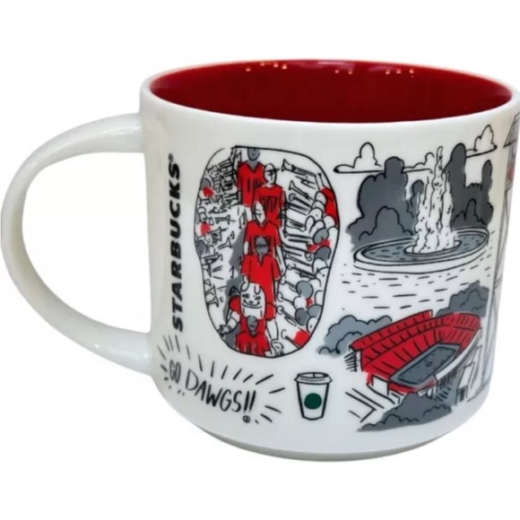 Starbucks Coffee Mug Been There University of Georgia 14oz Campus Collection NIB - Picture 3 of 4